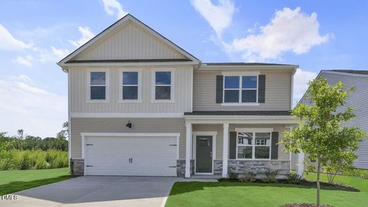 New construction Single-Family house 301 Hanging Elm Ln, Fuquay Varina, NC 27526 plan HANOVER - image