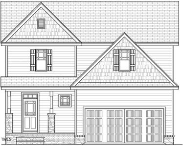 New construction Single-Family house 653 Springtooth Dr, Zebulon, NC 27597 - image