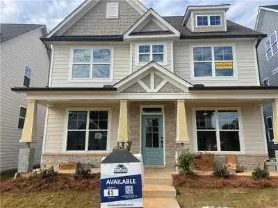 New construction Single-Family house 131 Marble Tree Wy, Ball Ground, GA 30107 plan Abbeyville - image