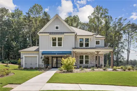 New construction Single-Family house 715 Crest Line Trl, Powder Springs, GA 30127 plan Windsong - image