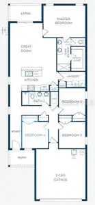 New construction Single-Family house 5543 Maddie Dr, Haines City, FL 33844 plan The Vista - image