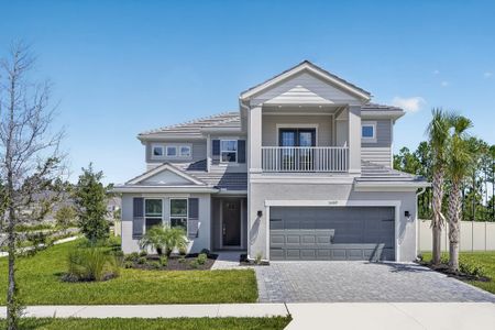 New construction Single-Family house 35709 Emberview Dr, Zephyrhills, FL 33541 plan Barbados - image