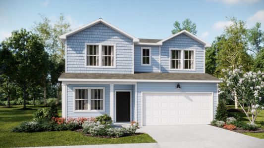 New construction Single-Family house 711 Blue Mistflower Dr, Moncks Corner, SC 29461 plan HAMILTON - image