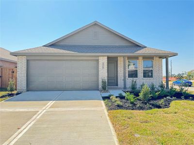 New construction Single-Family house 16722 Grazed Fallow Trail, Hockley, TX 77447 - photo 0