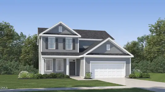New construction Single-Family house 760 Shea Hill Dr, Angier, NC 27501 plan Madison - image