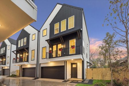 New construction Single-Family house 719 Thornton Rd, Unit C, Houston, TX 77018 - image