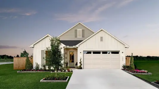 New construction Single-Family house 1322 Bronze Creek Bnd, Tomball, TX 77375 plan Wyatt - image