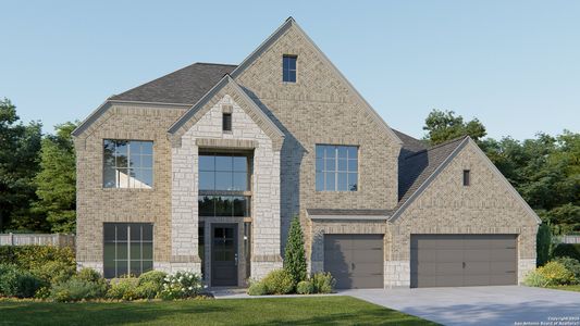 New construction Single-Family house 31164 Clover Pass, Bulverde, TX 78163 plan 4773W - image
