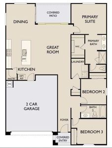 Violet floorplan - Lot 445