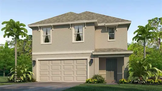 New construction Single-Family house 11856 Texoma Ct, Parrish, FL 34219 plan Robie - image