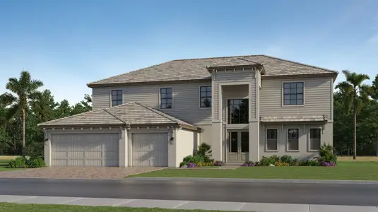 New construction Single-Family house 20100 Everwood Dr, Estero, FL 33928 plan Wynwood - image