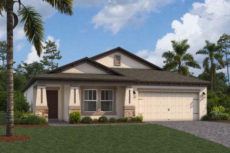 New construction Single-Family house 4969 Eagle Rock Dr, Wimauma, FL 33598 Elmhurst- photo 0