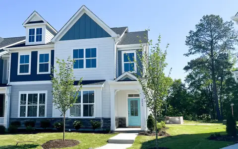 New construction Townhouse house 2438 Whitewing Ln, Wendell, NC 27591 plan Morgan - image