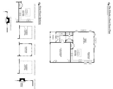 New construction Single-Family house 3500 Mount Ct, Raleigh, NC 27604 plan Ellerbe - image