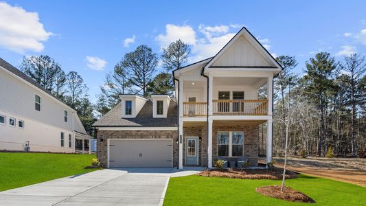 New construction Single-Family house 2555 Dixon Pl, Lawrenceville, GA 30043 plan Lassiter - image
