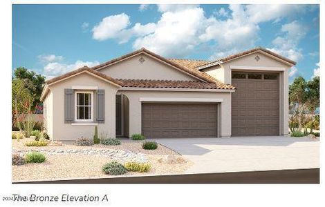 New construction Single-Family house 25737 N 185Th Drive, Surprise, AZ 85361 Bronze- photo 0