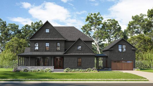 New construction Single-Family house 12165 Charlotte Dr, Alpharetta, GA 30004 plan Olmstead - image