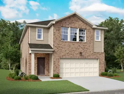 New construction Single-Family house 12701 Prairie Vly, Schertz, TX 78154 plan Apollo - image