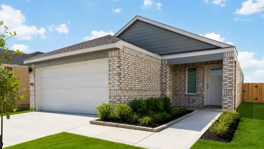 New construction Single-Family house 5104 Greengrass Willow Wy, Houston, TX 77048 plan Amber - image