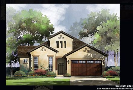 New construction Single-Family house 236 Cinnamon Crk, Boerne, TX 78006 Bordeaux- photo 1 1