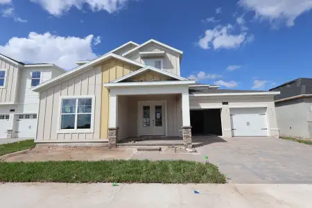 New construction Single-Family house 5388 Lassen St, St. Cloud, FL 34771 plan Wentworth - Eco Grand Series - image