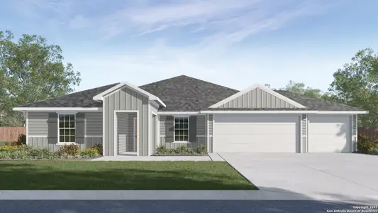 New construction Single-Family house 430 Atticus Cv, Lockhart, TX 78644 plan The Frisco - image