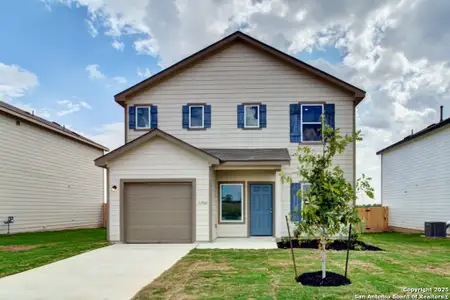 New construction Single-Family house 11242 Prairie Lndg, Converse, TX 78109 plan Topaz - image
