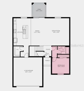 Structural options added include: Downstairs guest bedroom and covered lanai.