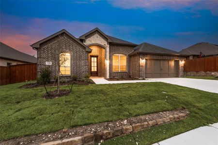 New construction Single-Family house 300 Honey Brook Ln, Aledo, TX 76008 Colca II FE- photo 4 4