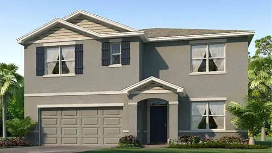 New construction Single-Family house 5327 Oxford Gray Rd, Wesley Chapel, FL 33545 null- photo 2 2