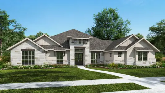 New construction Single-Family house 240 Berrywood Ln, New Braunfels, TX 78132 plan 4044A - image
