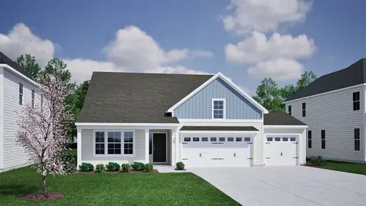 New construction Single-Family house 715 Night Lotus Dr Nw, Calabash, NC 28467 plan Gwinnett II - image