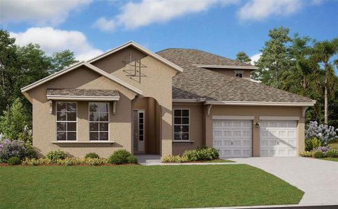 New construction Single-Family house 7470 Sea Manatee St, Parrish, FL 34221 null- photo 0