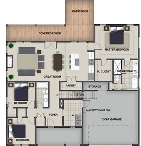 New construction Single-Family house 7587 Paxton Cir, Hixson, TN 37343 plan Autumnbrook C - image 4