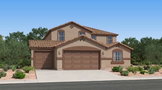 New construction Single-Family house 17438 S Hayward Pl, Vail, AZ 85641 plan Picacho - image
