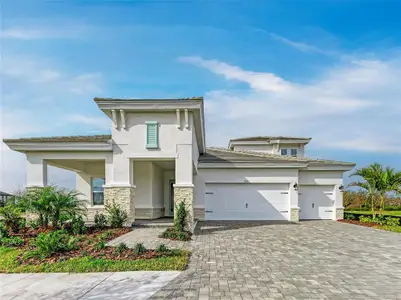 New construction Single-Family house 10211 Longmeadow Ave, Parrish, FL 34219 plan Biscayne II - image