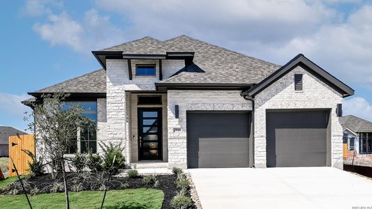 New construction Single-Family house 2916 Flaxen Wy, Seguin, TX 78155 plan 2127W - image