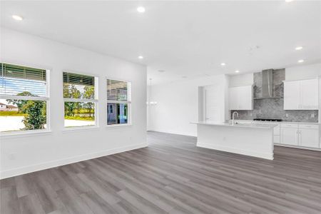 Representative photo kitchen/living room