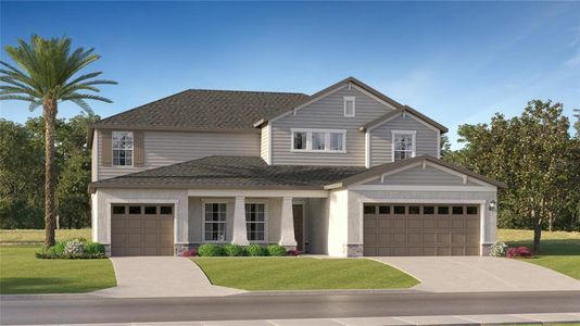 New construction Single-Family house 11944 Blue Diamond Trail, Parrish, FL 34219 Concerto- photo 0