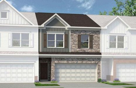 New construction Townhouse house 60 Jacobs Farm, Unit 26, Lawrenceville, GA 30045 - image