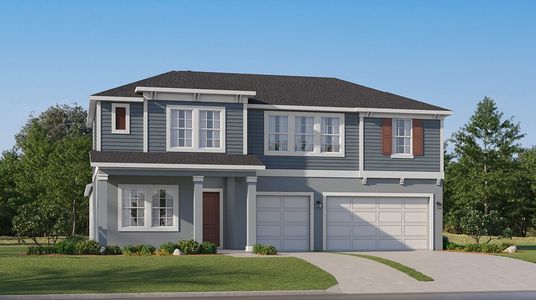New construction Single-Family house 18074 Enduring Spirit Dr, Land O' Lakes, FL 34638 plan Rainer - image