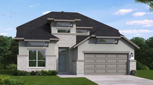 New construction Single-Family house 586 Desert Cactus, San Antonio, TX 78253 - image