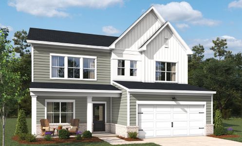 New construction Single-Family house 2220 Seraphic Wy, Rolesville, NC 27571 plan Macon - image