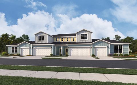 New construction Townhouse house 200 Cedar Cove, Palm Coast, FL 32137 - photo 0