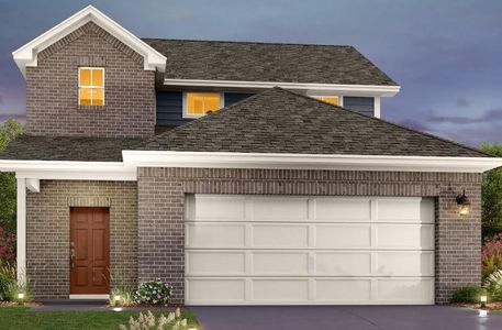 New construction Single-Family house 329 Running M Street, Georgetown, TX 78628 Austin Homeplan- photo 0