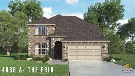 New construction Single-Family house Springtown, TX 76082 plan The Frio - image
