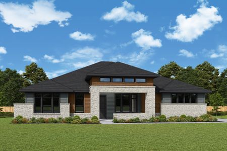 New construction Single-Family house 2005 Whispering Oaks Ln, Waller, TX 77484 plan The Cavour - image