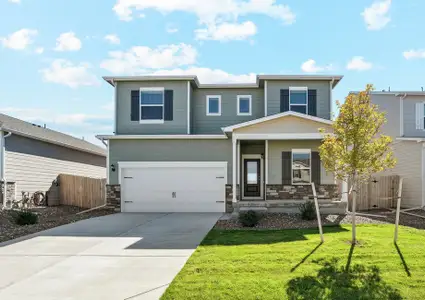 New construction Single-Family house 2270 Christina St, Fort Lupton, CO 80621 plan Columbia II - image