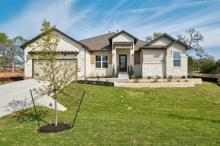 New construction Single-Family house 587 Bridge Water Lp, Dripping Springs, TX 78620 Chesapeake- photo 0 0