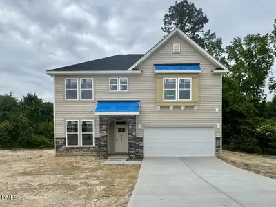 New construction Single-Family house 409 Pecan Valley Wy, Four Oaks, NC 27524 plan Porter II - image